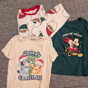 Old Navy Festive Kids' T-Shirts and Pajamas Set